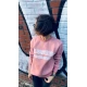Kadın Sweatshirt Bisiklet Yaka Lucid Pembe Kadın Sweatshirt Bisiklet Yaka Lucid Pembe